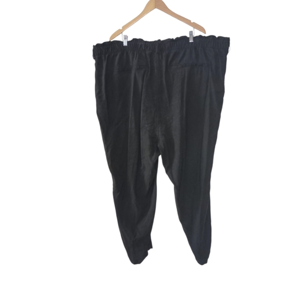 Old Navy Woman's Black Tencel Pants Size 4X - Picture 3 of 4